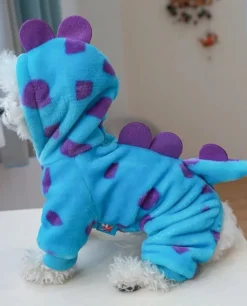 Tradera Husdjurstillbehör<Söt hunddräkt i dinosaurie-design, storlek XL