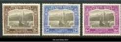 Tradera St Kitts and Nevis | SG 52-54 | Vm Mult Script CA | Ostämplat | Kv 200:-^ Europa