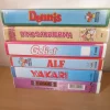 Tradera 6st Äldre Olika Tecknade VHS-Filmer. 5st har Svenskt Tal/ 1st har Svensk text.^ Vhs-filmer