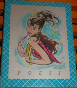 Tradera SÖT LITEN ANTECKNINGSBOK DANSKA CHRISTEL MAROTT OMSLAG FR 60TALET> Kuriosa