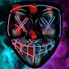 Tradera 2st Masker med 3st LED-ljusinställningar (Halloween/Maskerad)^ Maskeradkläder