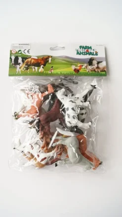 Tradera Varupartier<9st 12-pack Farm Animals Hästar - Plastleksaker