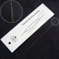 Tradera 1st Pärlnål med stort öga för att trä på pärlor lätt och smidigt^ Smyckestillverkning