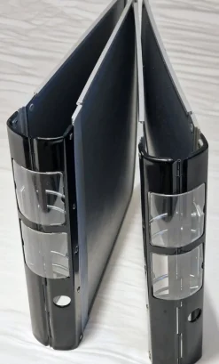 Tradera Affärsverksamhet<2st pärmar med svart metallrygg