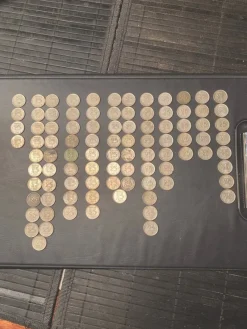 Tradera 93st. 25öringar 1952-61^ Svenska Mynt