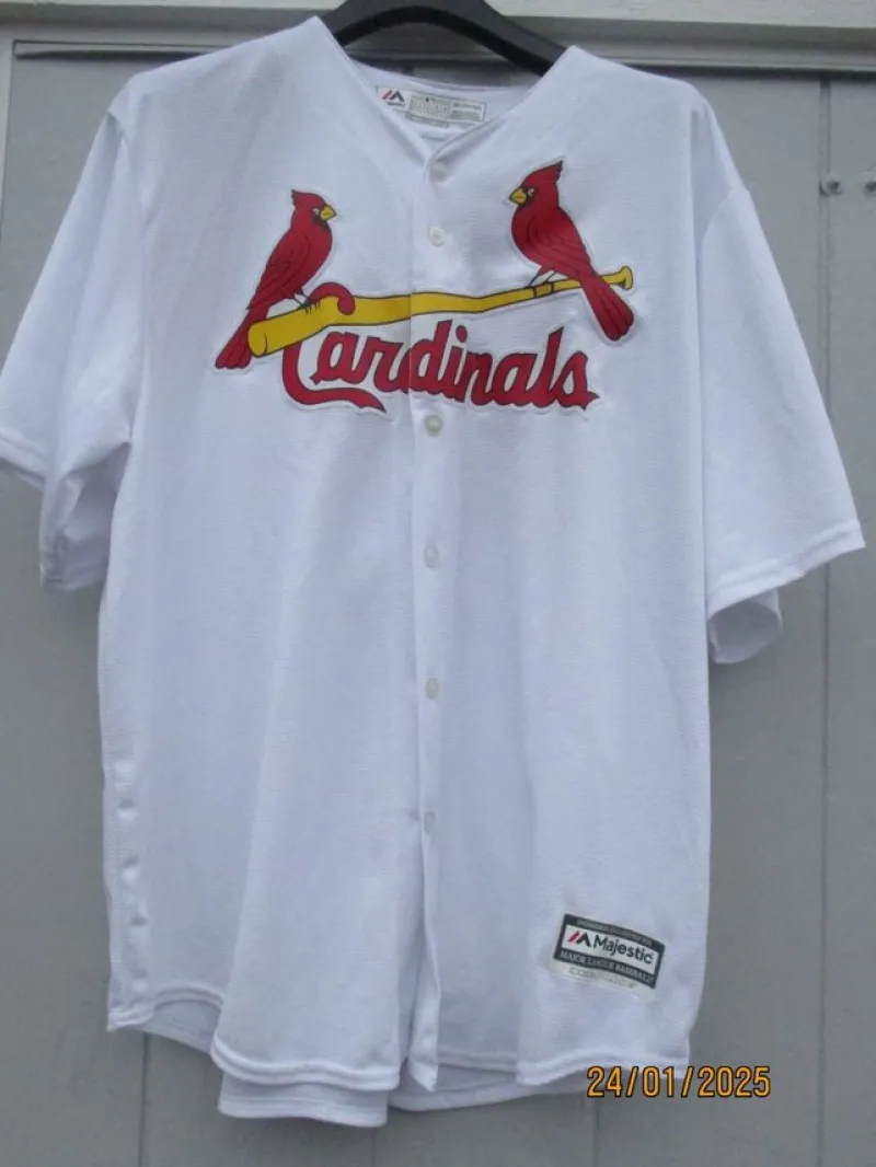 Tradera Baseball<ST. SAINT LOUIS CARDINALS BASEBALL BASEBALLTRÖJA XXL MAJOR LEAGUE BASEBALL USA