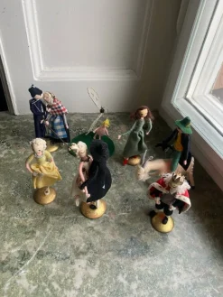 Tradera Samlarfigurer<Söt samling handgjorda figurer - Alice Jørgensen Odense