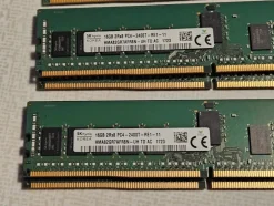 Tradera 6st SK-Hynix 16GB 2Rx8 DDR4-2400 ECC Minnen (=96GB :)> Datorservrar & Tillbehör