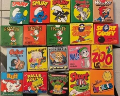 Tradera Varuförpackningar<20st tablettaskar med streckkod lanthandel reklam nostalgi lot1