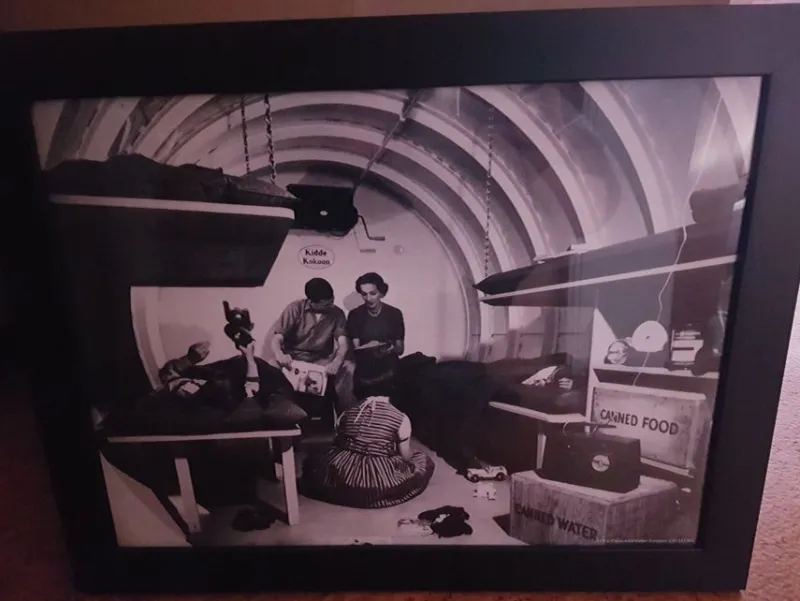 Tradera 2st tavlor foto svartvitt Walter Sanders - Bunker, IBM^ Fotokonst