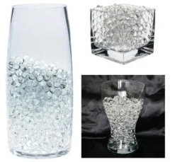 Tradera Övrigt Till Trädgård<4000st Transparent Vatten kristaller Vattenpärlor 1cm