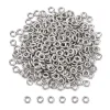 Tradera 20st 4x1mm öppna Bindringar 304 Rostfritt stål^ Smyckestillverkning