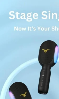 Tradera Stage singfree LED trådlös mikrofon i oöppnad förpackning(globala versionen)> Leksaksinstrument