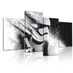 Tradera STAR WARS - STORMTROOPER - 4 CANVASTAVLOR - Tavla - Så Cool!! *STOR*^ Måleri