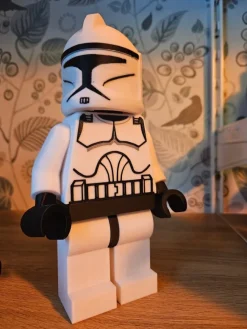 Tradera Star Wars<Star wars LEGO-liknande figur - Clone trooper