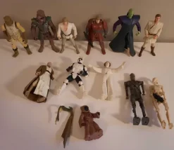 Tradera Star Wars<STAR WARS lot - 12st figurer paket - Hasbro Kenner 1996 -1999