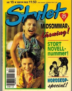 Tradera Starlet Midsommarläsning 1991> Tidskrifter