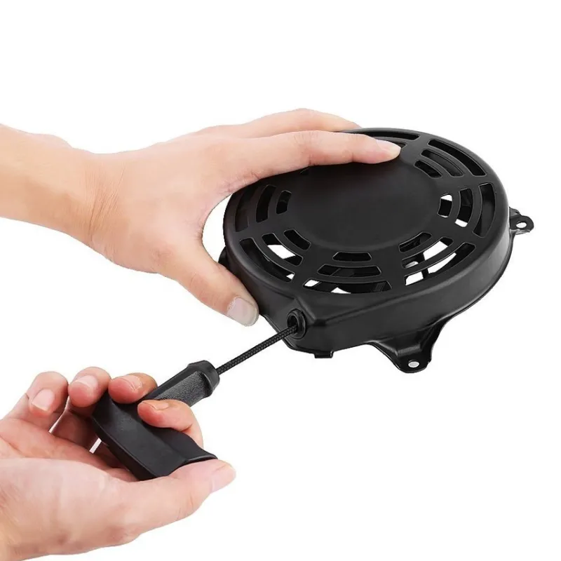 Tradera Trädgårdsmaskiner<Startapparat med snöre och starthandtag