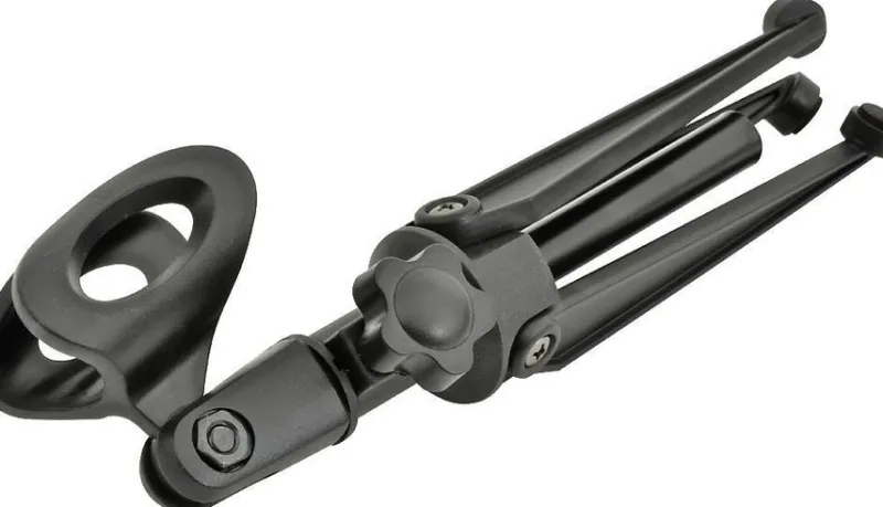 Tradera Stativ för mikrofon. Med mikrofonhållare. Hopfällbart. För bord eller scengolv.^ Studio & Scenutrustning