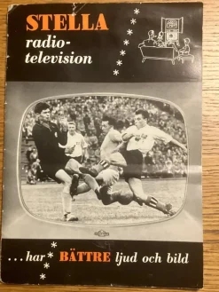 Tradera Priskuranter & Kataloger<Stella Radio- och TV-katalog från 1956