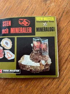 Tradera Sten och mineraler View-Master stereobilder^ Miniatyroptica