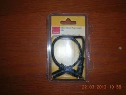 Tradera Stereoplug 3,5mm - 2x stereojack 3,5mm 0,2m^ Mp3 & Mp4-spelare