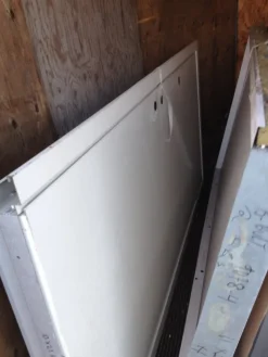 Tradera Ståldörr #4 Robust 10x21 höger> Brand