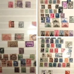 Tradera STOCK ALBUM WORLD- Mest Stämplat !^ Flera Länder