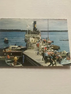 Tradera Allmänna Motiv<Stockholm Värmdö Möja Bergsbrygga - Storskär