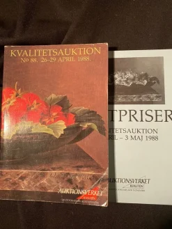 Tradera Priskuranter & Kataloger<Stockholms auktionsverk auktionskatalog