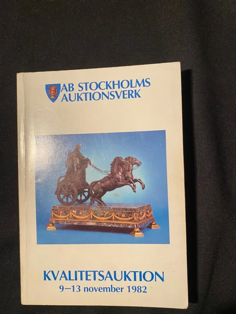 Tradera Priskuranter & Kataloger<Stockholms auktionsverk auktionskatalog