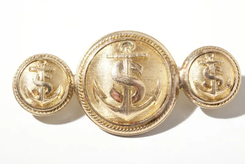 Tradera Stockholms Rederi AB Svea, Sporrong, Brosch Nålmärke #589^ Båt- & Fartygsmemorabilia