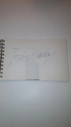 Tradera Stockholmspelen 1958 Fri idrott^ Autografer