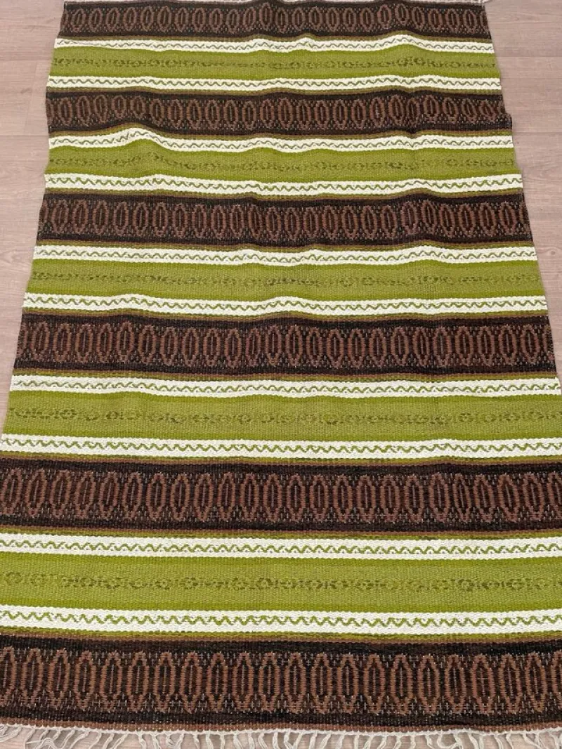 Tradera Stor plastmatta matta vintage^ Mattor