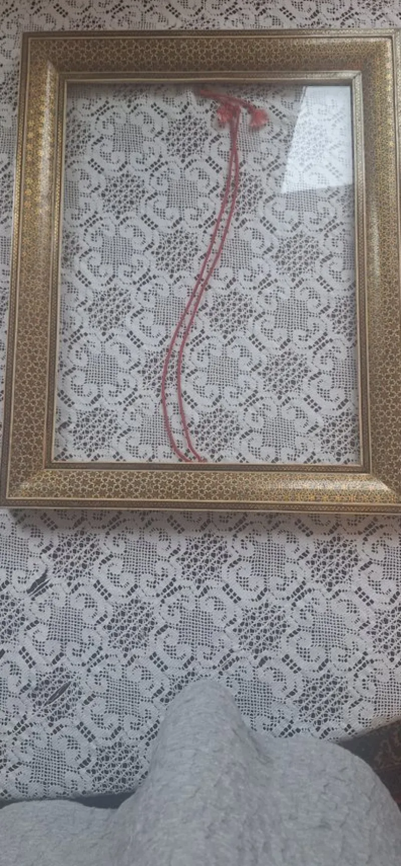 Tradera Stor ram ben arbete med små detaljer^ Ramar