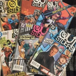 Tradera Stor samling Outsiders från DC Comics (Judd Winick mfl)> Amerikanska Serier