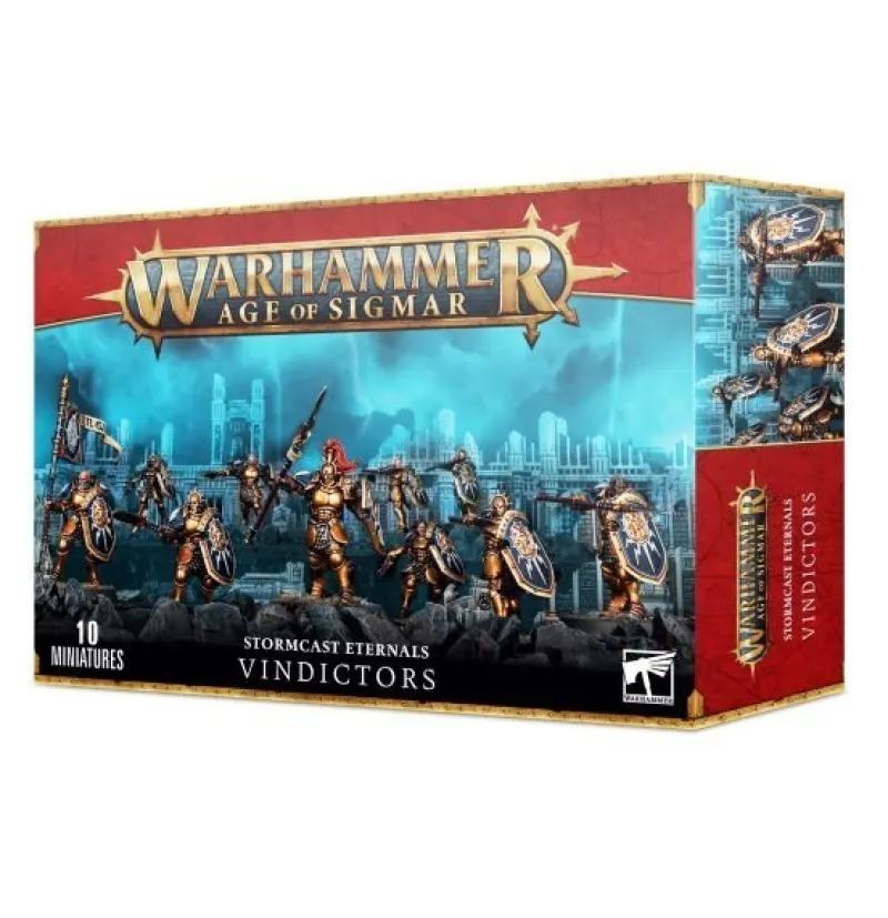 Tradera Stormcast Eternals - Vindictors - 99120218061^ Skalamodeller