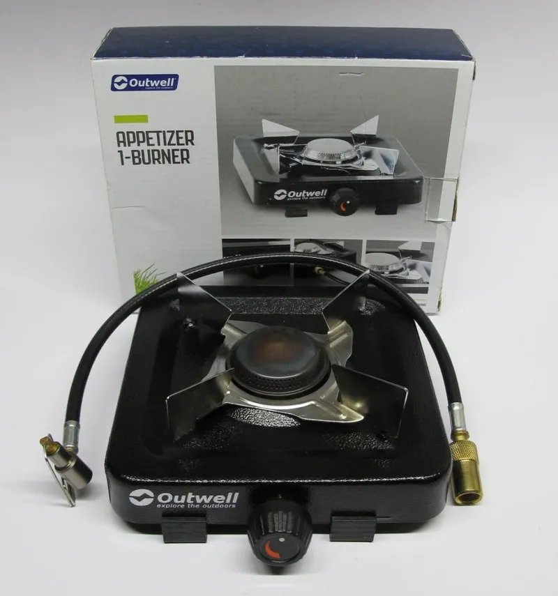 Tradera Camping & Hiking<Stormkök Gasspis Gasolkök 1-lågig OUTWELL Appetizer 1-burner Krisberedskap