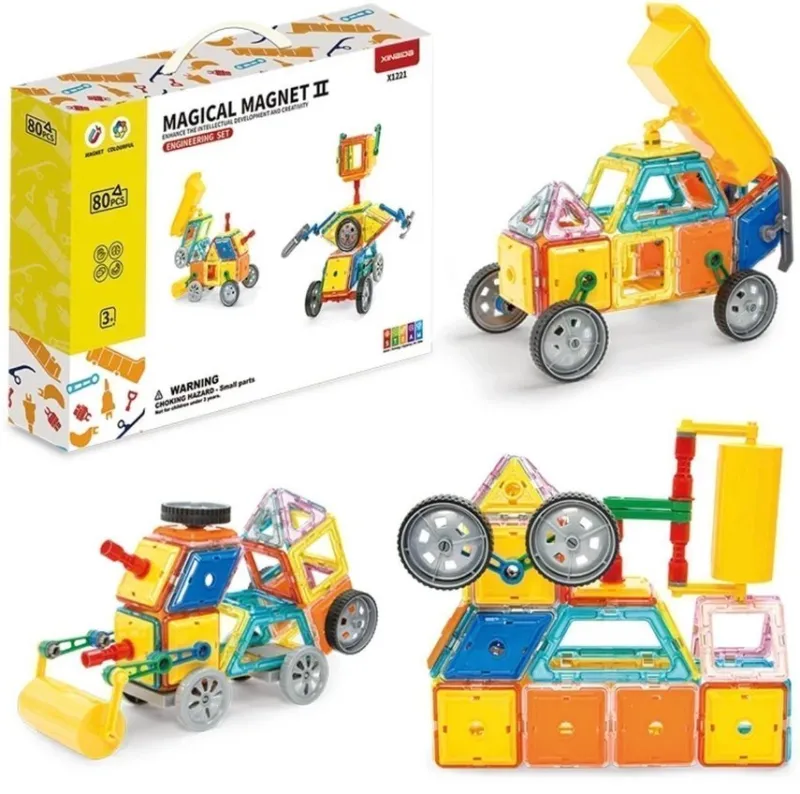 Tradera Stort set med magneter 96 delar> Magneter