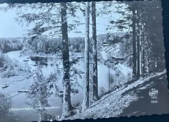 Tradera Svenska Landskap<Strömsnäsbruk ~1956 (Markaryd) Förlag Pressbyrån 7834