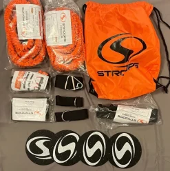 Tradera Kampsport<STROOPS Resistance Band Slastix kit! OANVÄNT!!