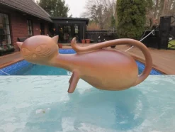 Tradera Sparbössor<STÖRRE RETRO KATT I KERAMIK SPARBÖSSA!!