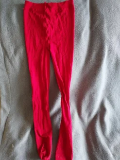 Tradera strumpbyxor RÖDA barn ca 134/140 cl !> Övriga Accessoarer