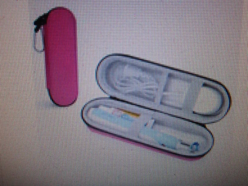 Tradera Stötdämpande Bärbar Elektrisk Tandborst Resefodral - Vattentät EVA-Organis. NYTT^ Resetillbehör