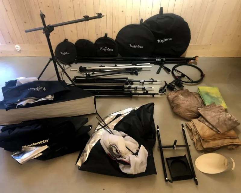 Tradera Studioutrustning i mängder / Elinchrome^ Fotoutrustning