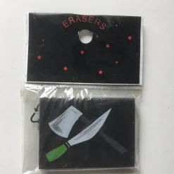 Tradera Pennor & Tillbehör<SUDDGUMMI - Kniv och yxa