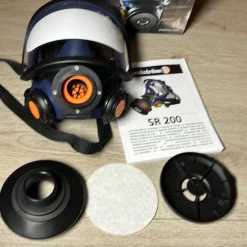 Tradera Sundström SR 200 Halvmask med PC-Visir> Skyddsutrustning & Kläder