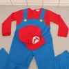 Tradera Super Mario dräkt stl.104, fraktfritt> Maskeradkläder