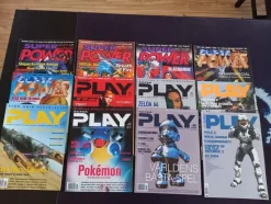 Tradera Litteratur & Merchandise<Super Power/Super Play - 12 tidningar!
