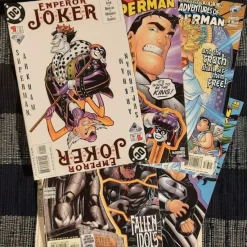 Tradera Superman (Arkham, Reign of Emperor Joker - Jeph Loeb, Ed McGuiness mfl)> Amerikanska Serier